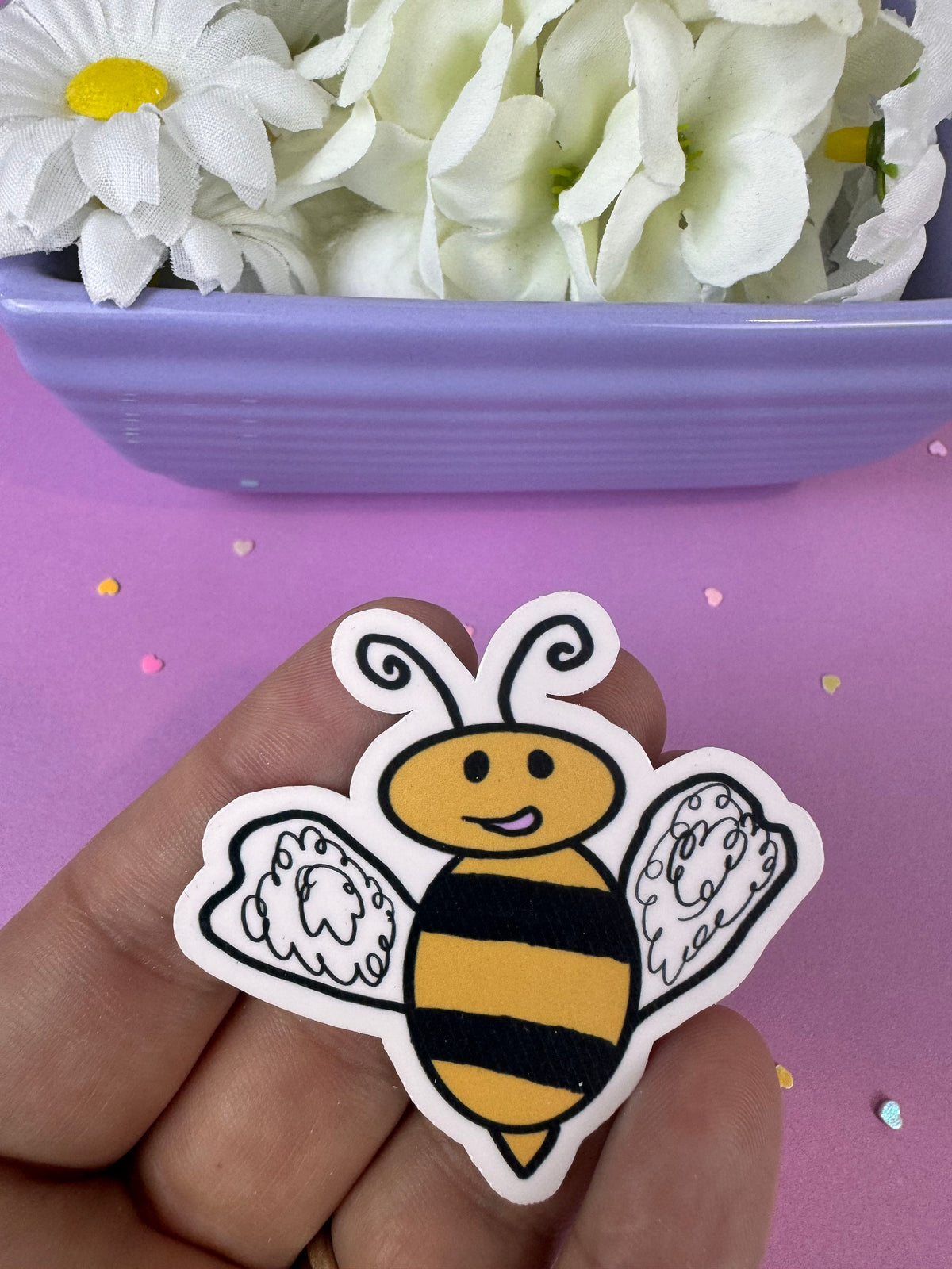 Marley the Bumblebee Sticker | 2.25-Inch Die Cut