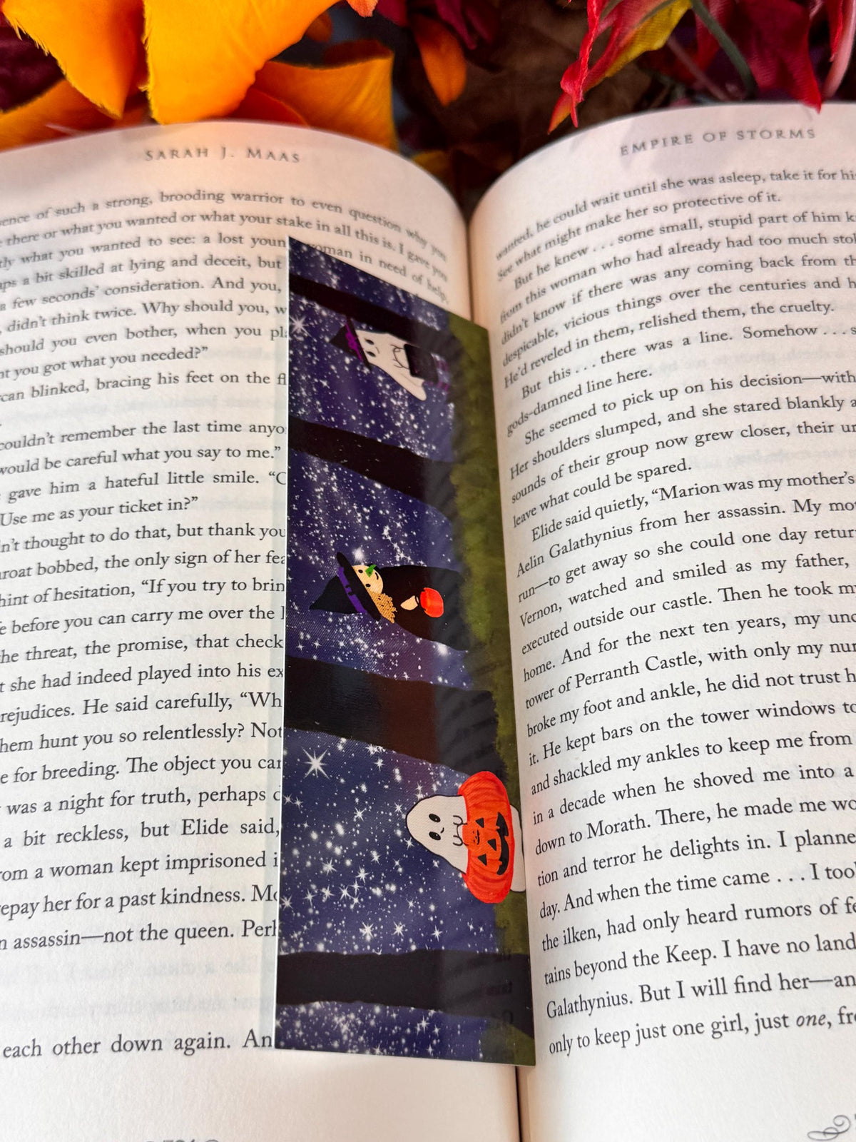 Halloween Bookmark | Trick-or-Treaters | Laminated 2 × 6