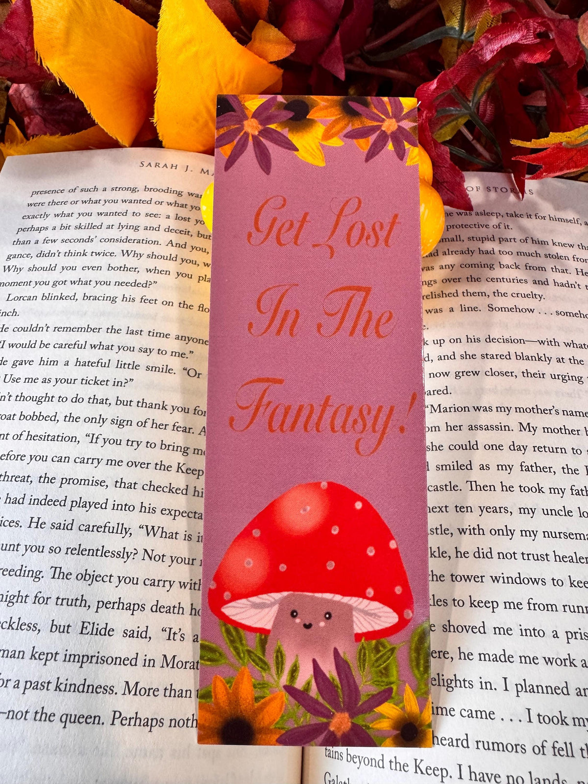 Timmy the Mushroom Bookmark | Laminated 2 × 6