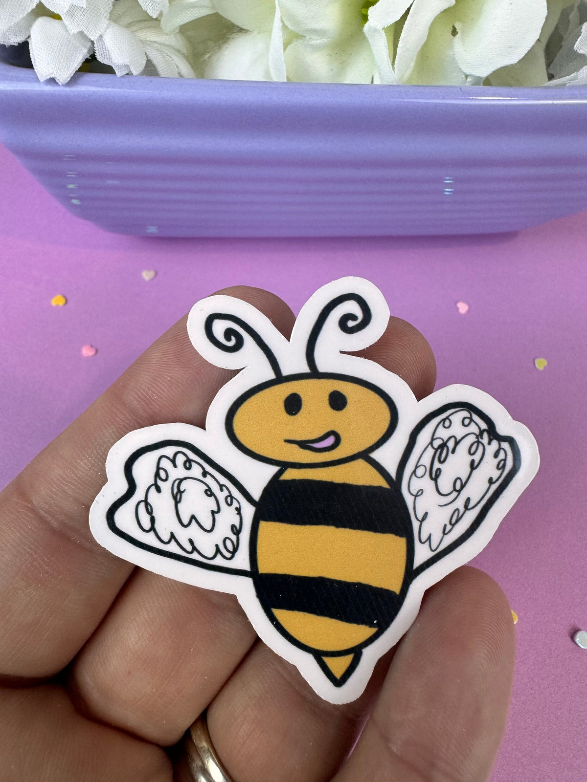 Marley the Bumblebee Sticker | 2.25-Inch Die Cut