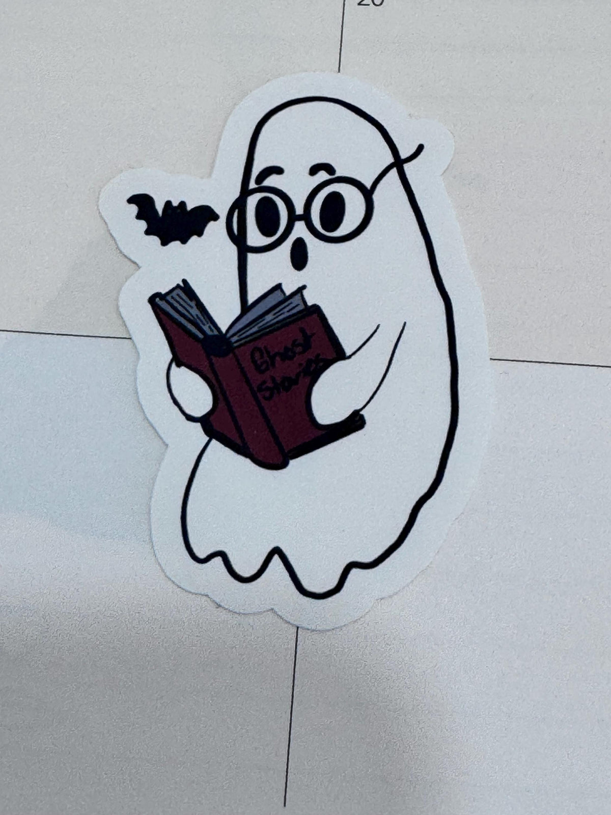 Ghost Storytime Sticker | Bookish Matte Vinyl Sticker