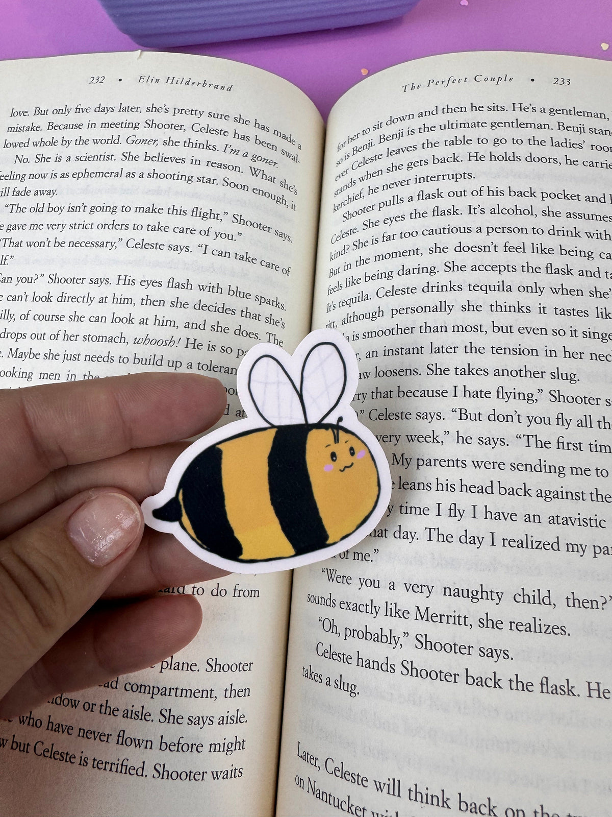 Stewart the Bumblebee Sticker | Matte or Laminated