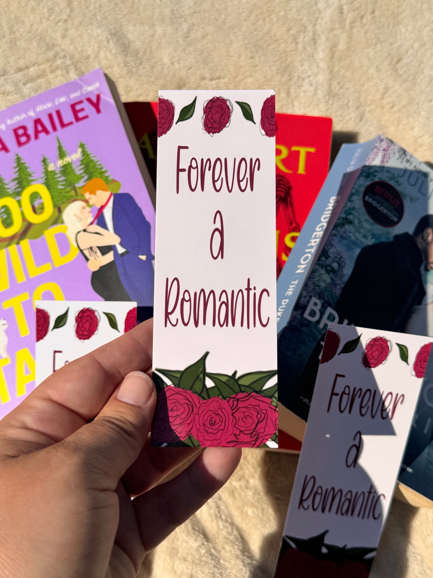 Romance Reader Bookmark For Book Lovers and Romance Reader