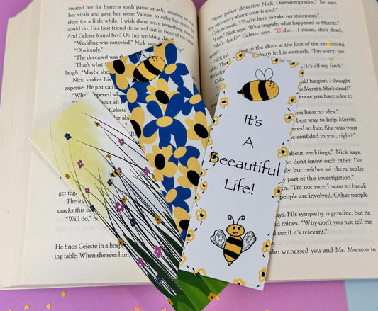 Bumblebee Collection Set of 3 Bookmarks