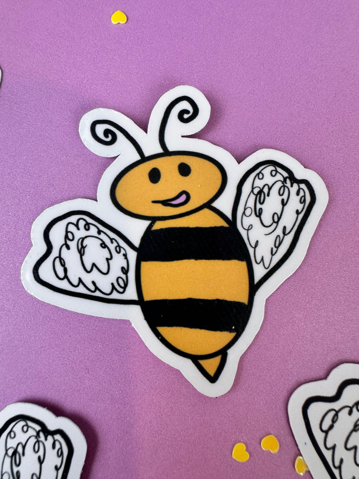 Marley the Bumblebee Sticker | 2.25-Inch Die Cut