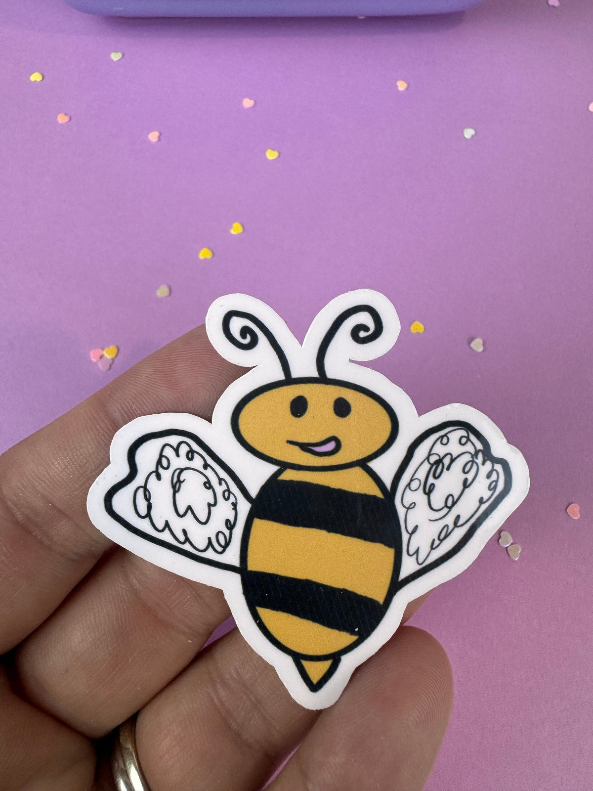 Marley the Bumblebee Sticker | 2.25-Inch Die Cut