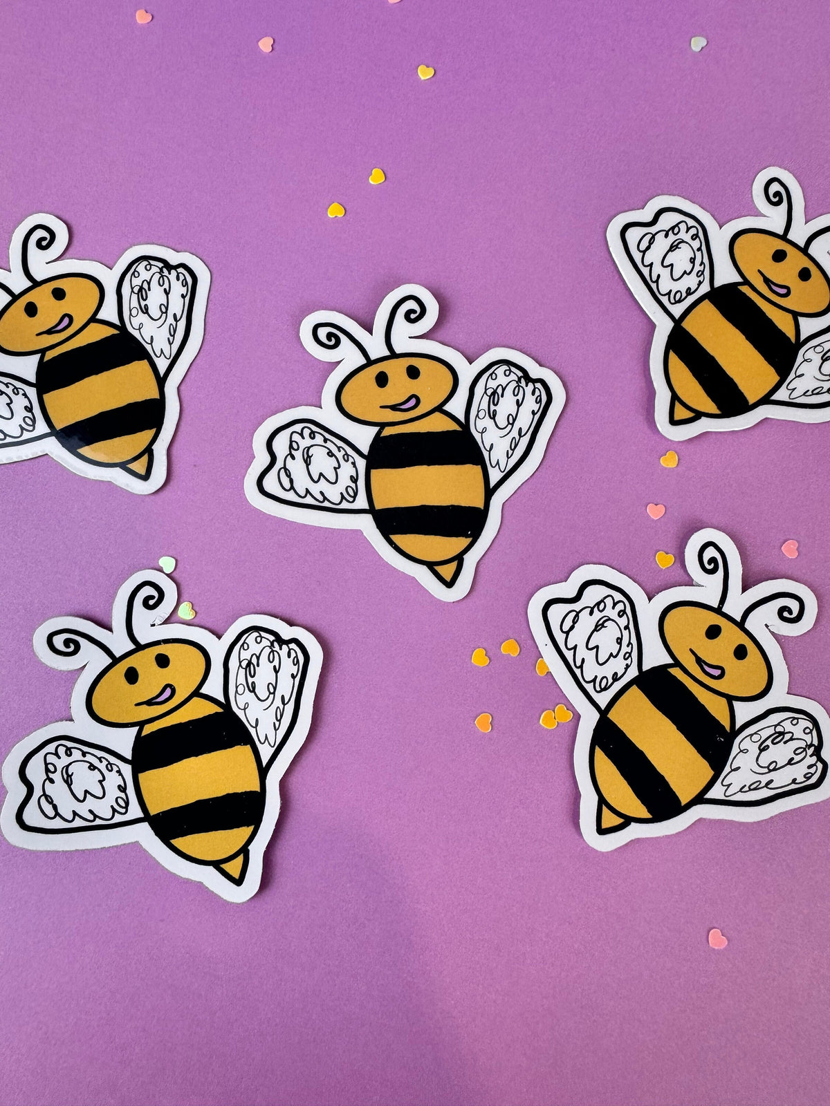 Marley the Bumblebee Sticker | 2.25-Inch Die Cut