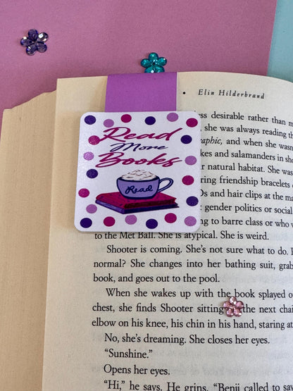 Read More Books Magnetic Bookmark – Coffee & Books