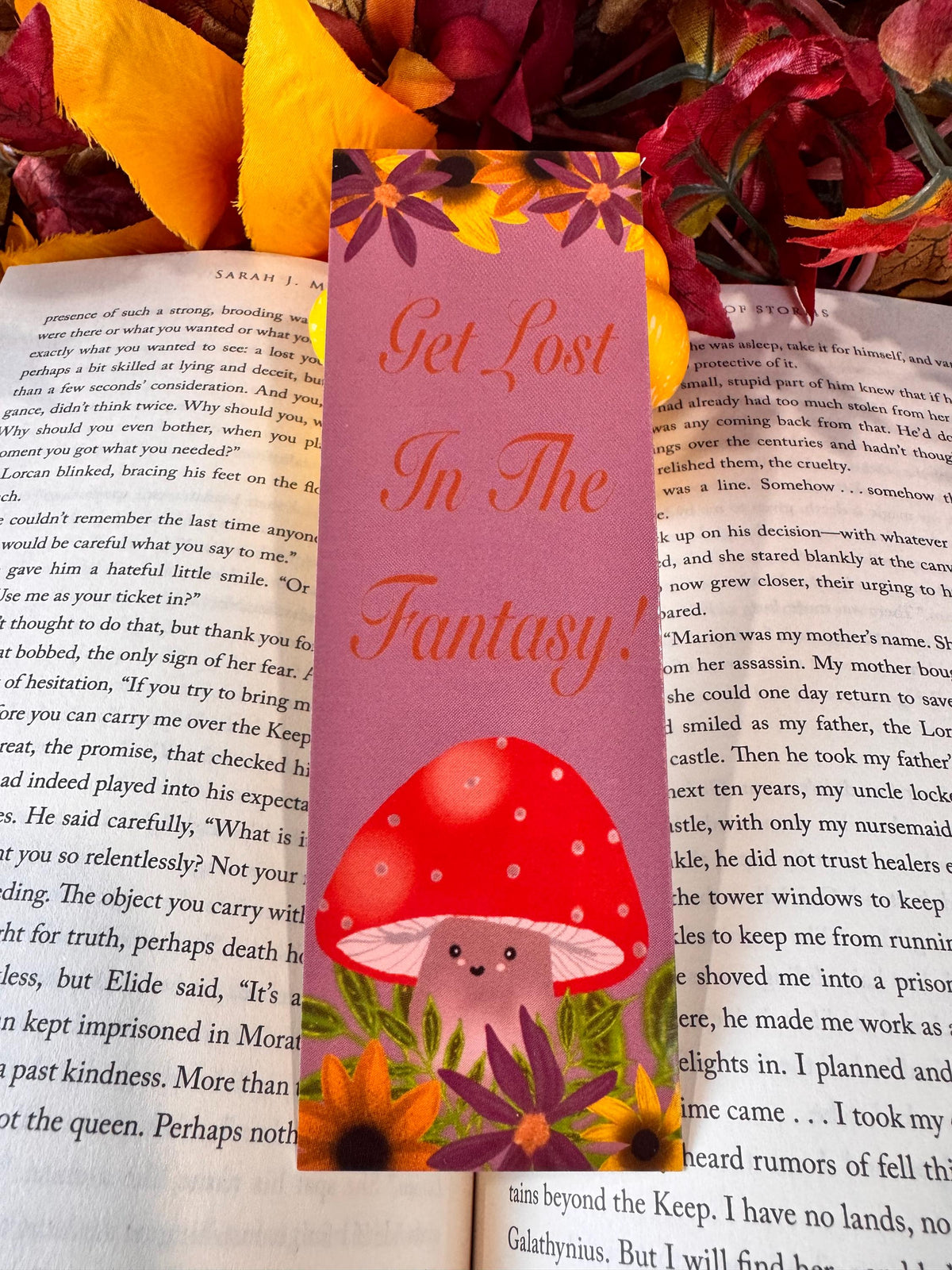 Timmy the Mushroom Bookmark | Laminated 2 × 6