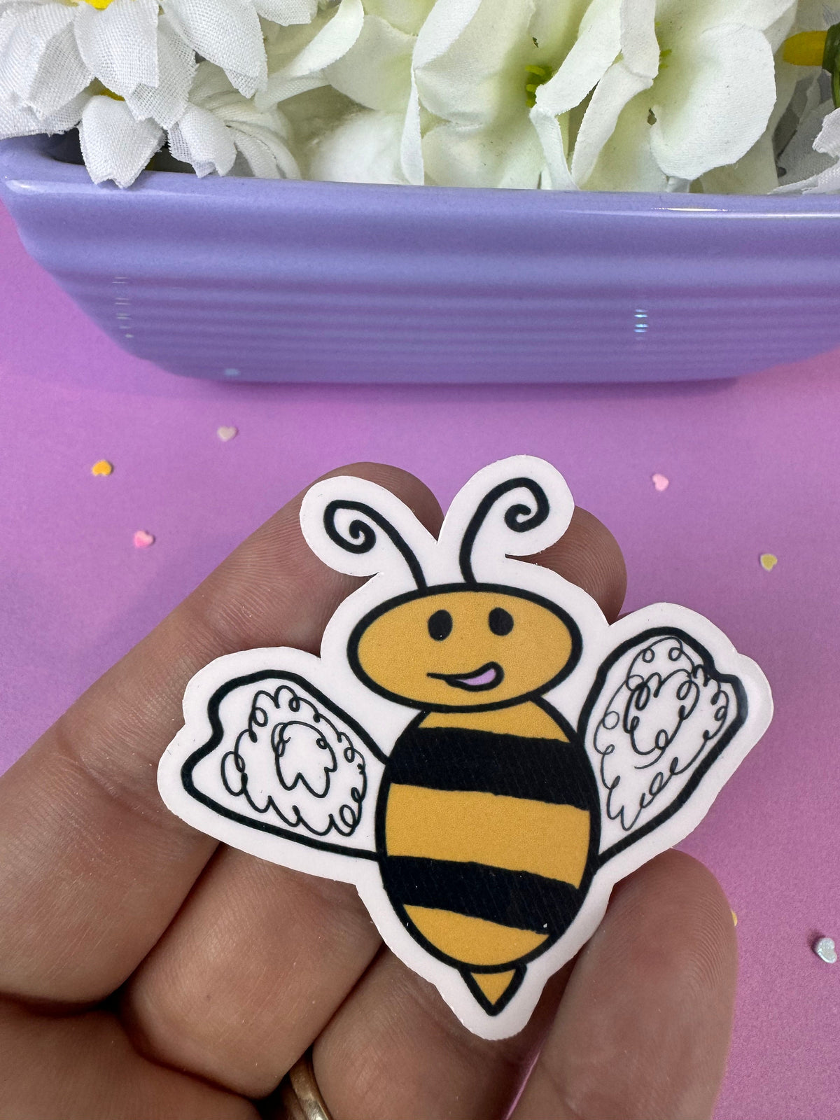Marley the Bumblebee Sticker | 2.25-Inch Die Cut