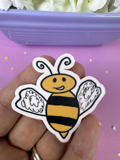 Marley the Bumblebee Sticker | 2.25-Inch Die Cut
