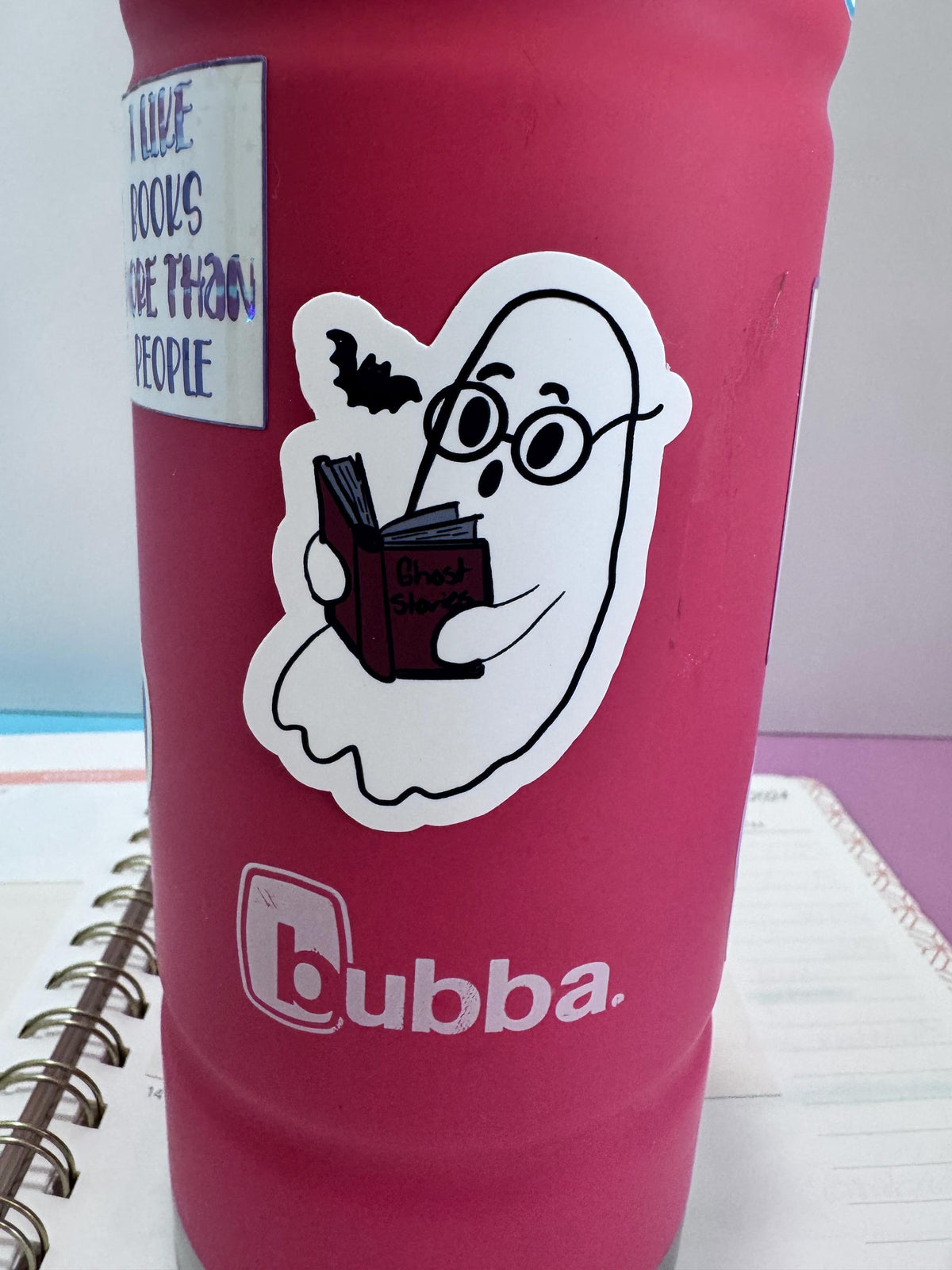 Ghost Storytime Sticker | Bookish Matte Vinyl Sticker