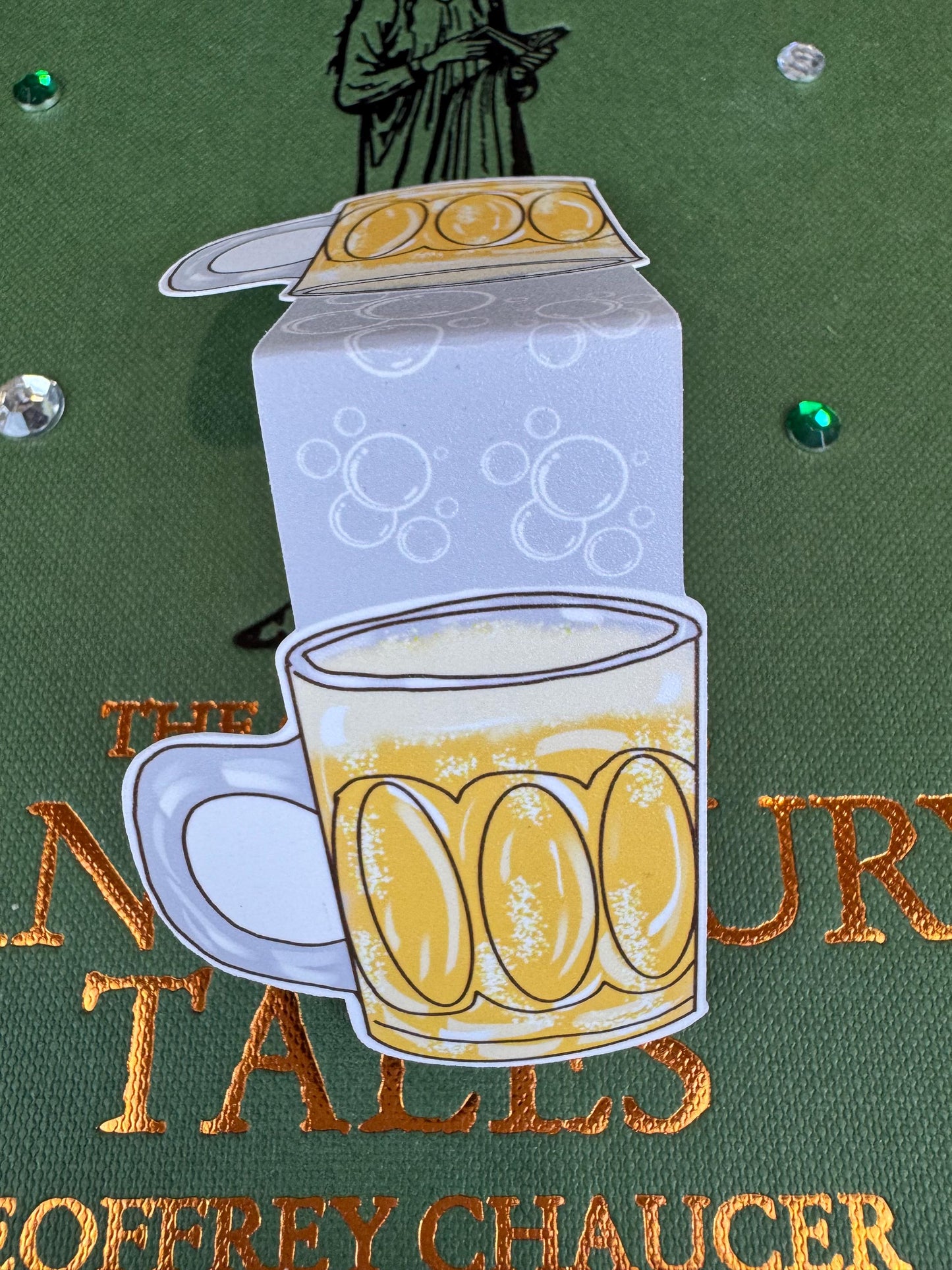 Beer Mug Magnetic Bookmark
