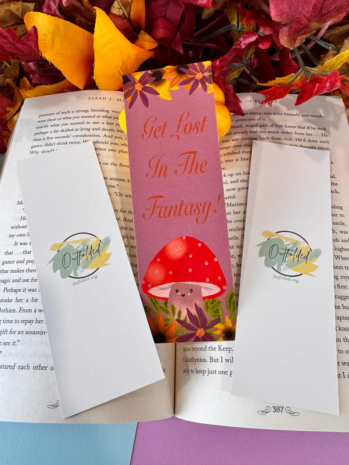 Timmy the Mushroom Bookmark | Laminated 2 × 6