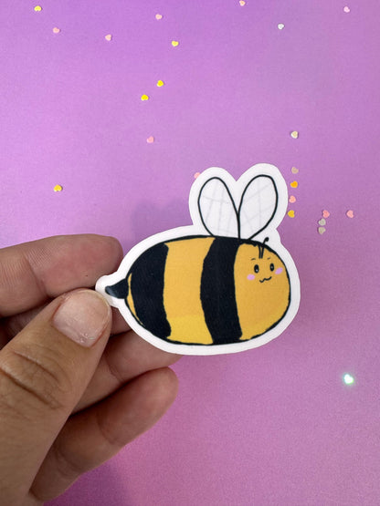 Stewart the Bumblebee Sticker | Matte or Laminated