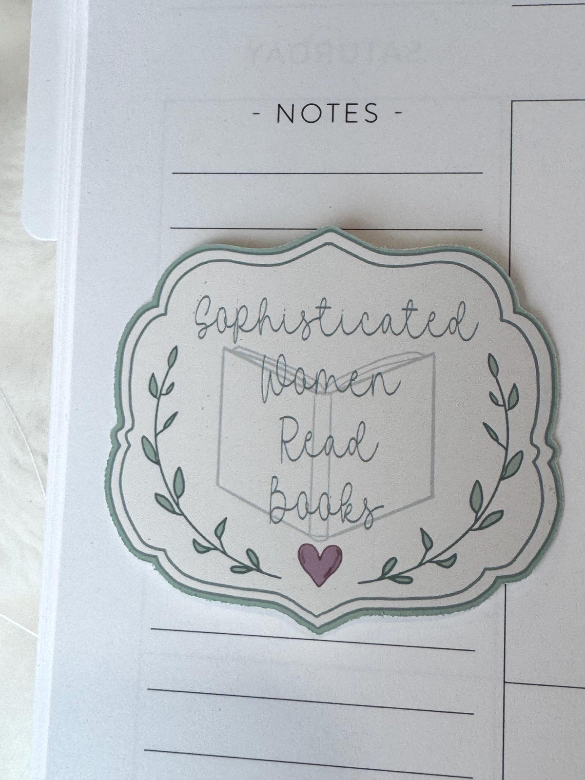 Sophisticated Women Read Books Sticker