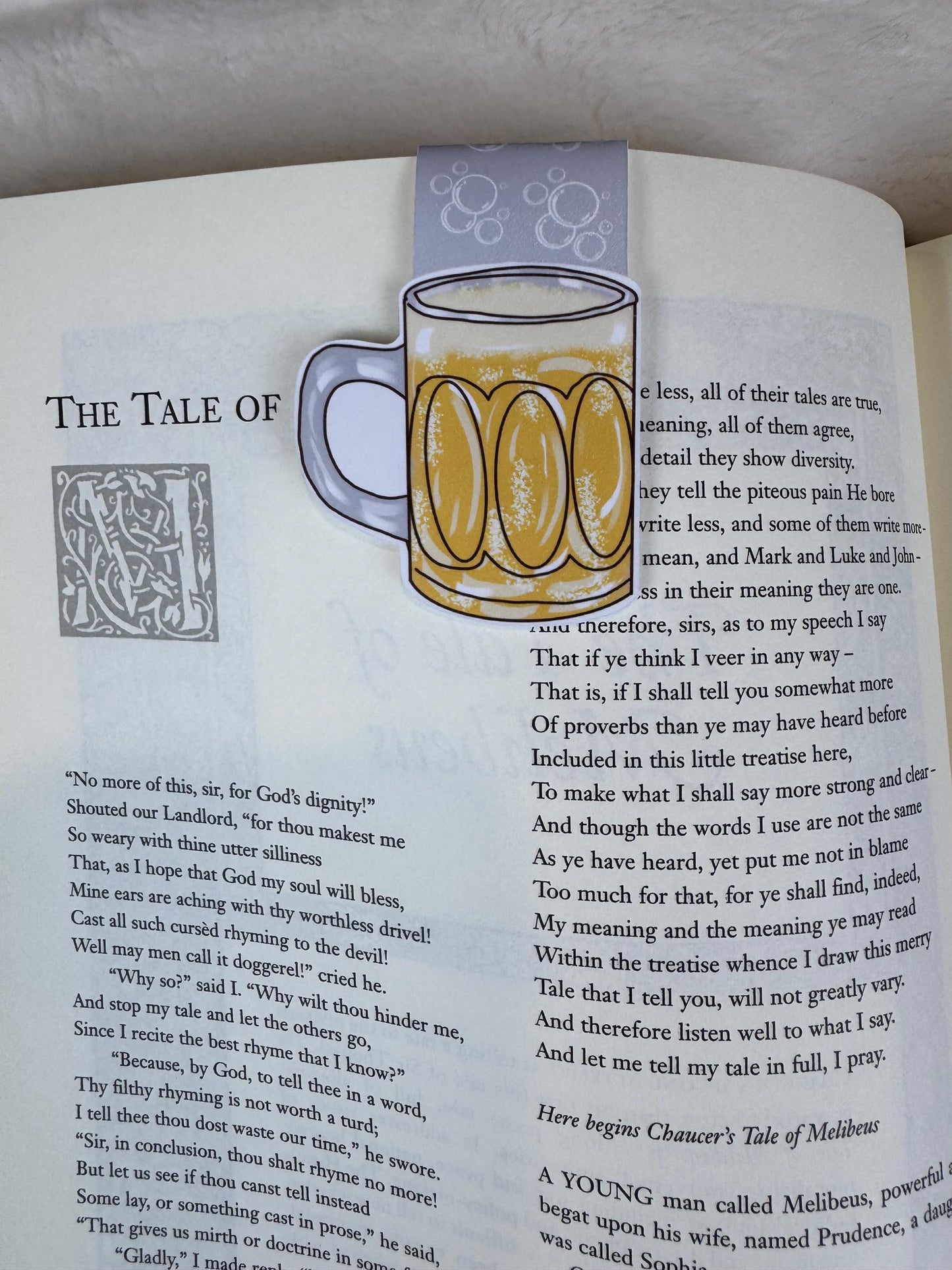 Beer Mug Magnetic Bookmark