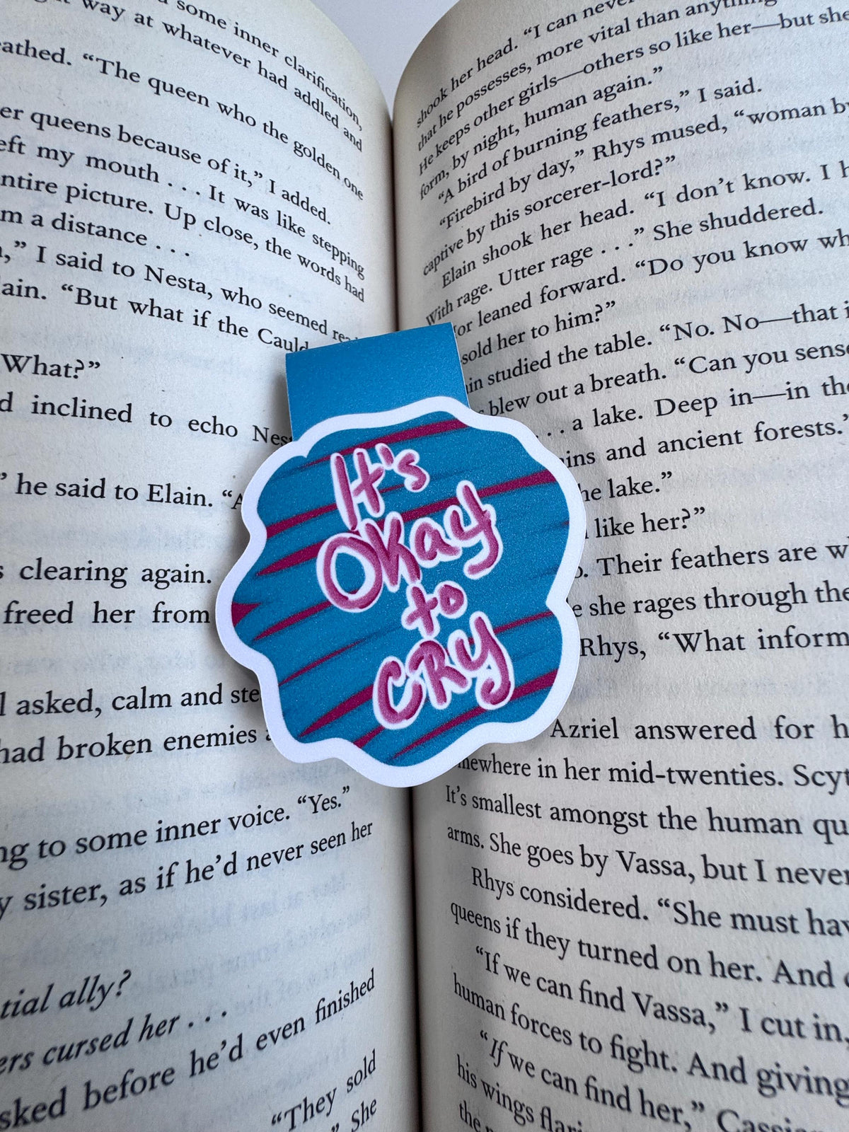 It’s Okay to Cry Magnetic Bookmark
