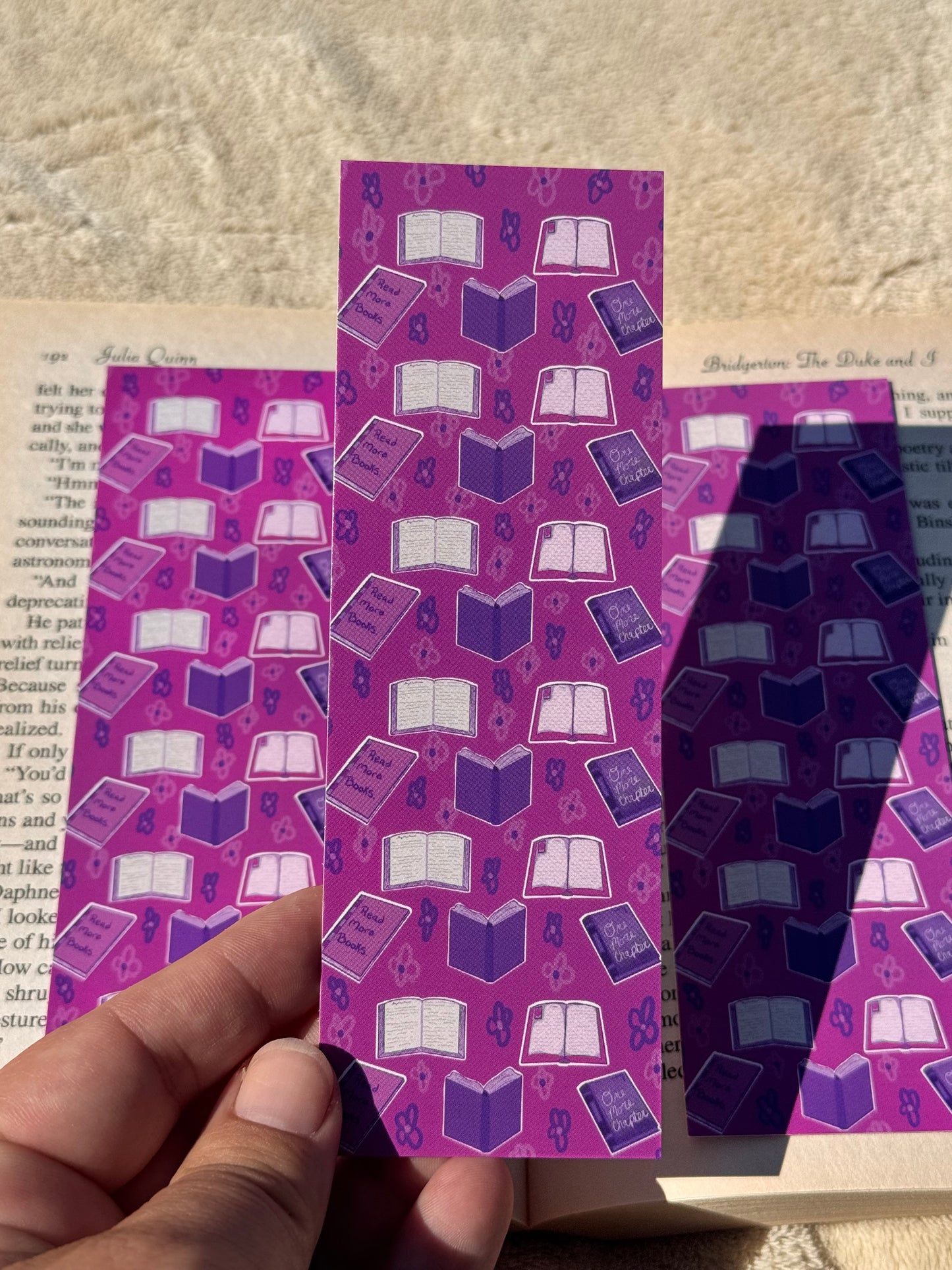 Book Pattern Bookmark For Readers