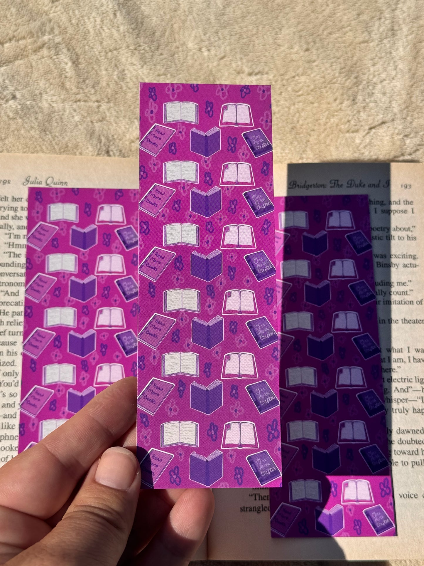 Book Pattern Bookmark For Readers