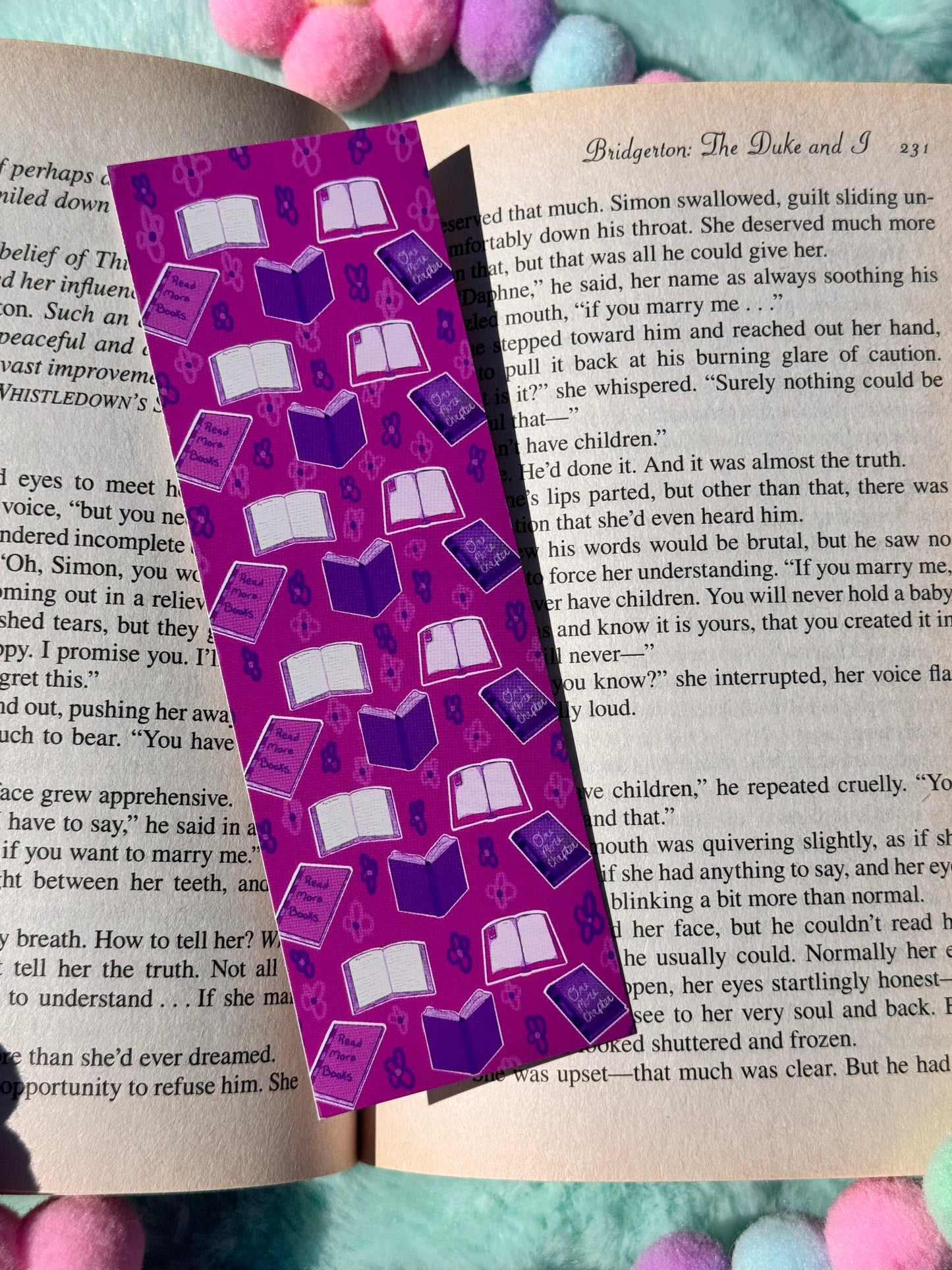 Book Pattern Bookmark For Readers
