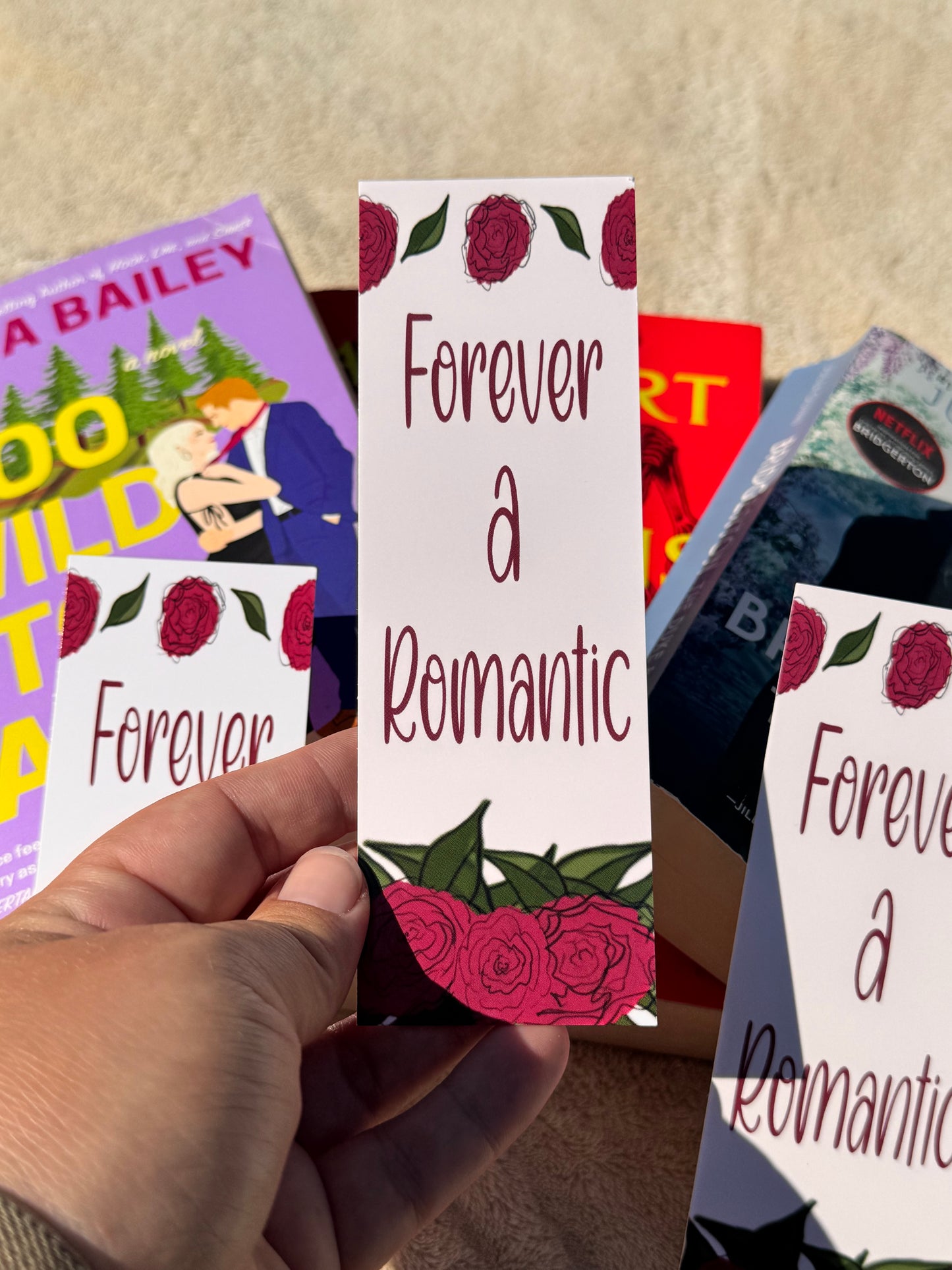 Romance Reader Bookmark For Book Lovers and Romance Reader