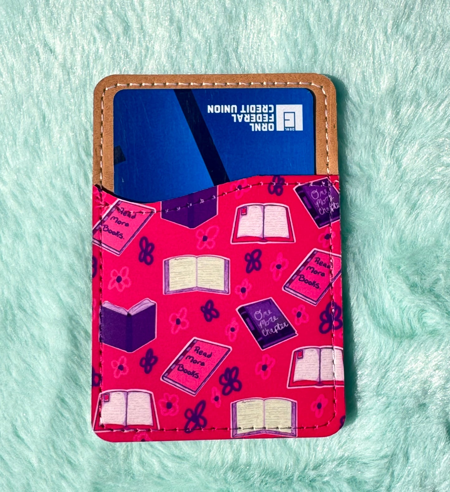Debit Card Holder for Phone Cases For Book Lovers