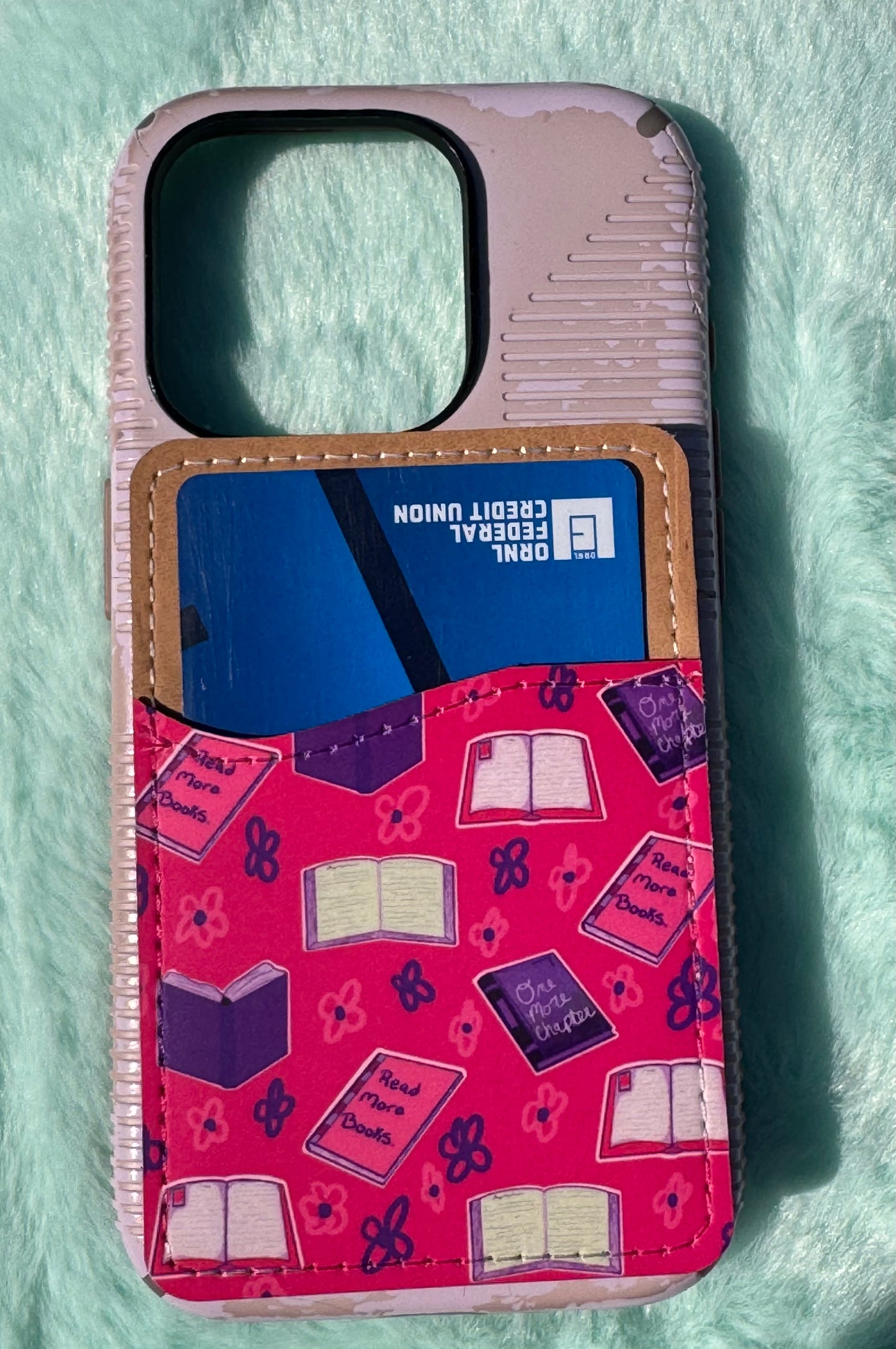 Debit Card Holder for Phone Cases For Book Lovers