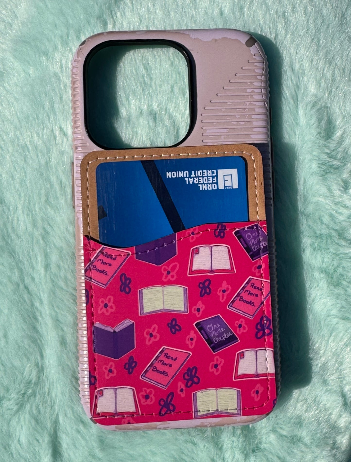 Debit Card Holder for Phone Cases For Book Lovers