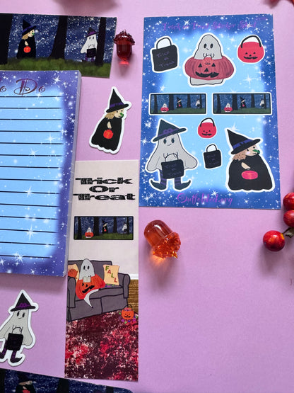 Trick Or Treat Buddies Stationery Gift Set