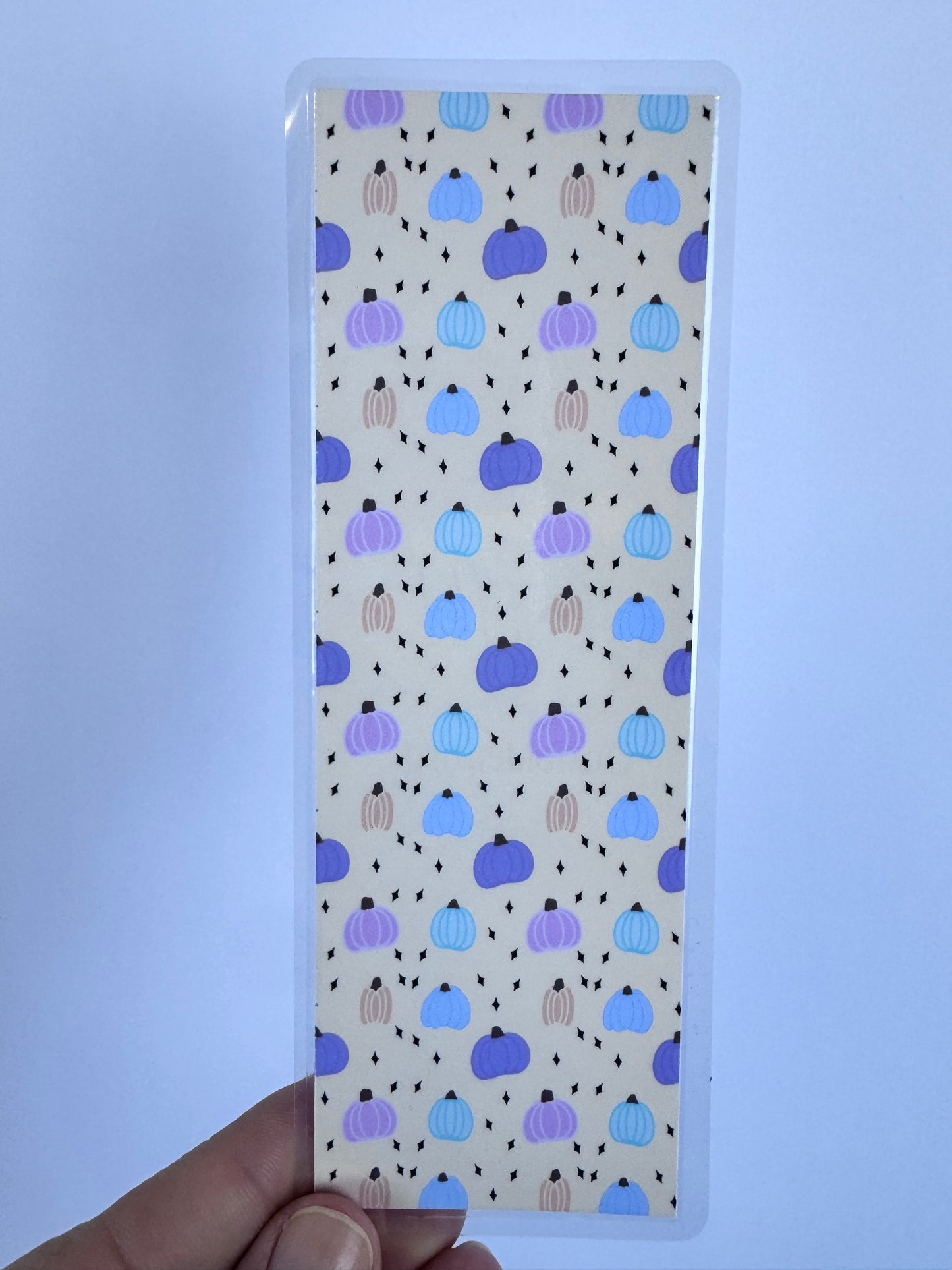Pastel Pumpkin Bookmark –  Cozy Autumn Reading Gift for Book Lovers