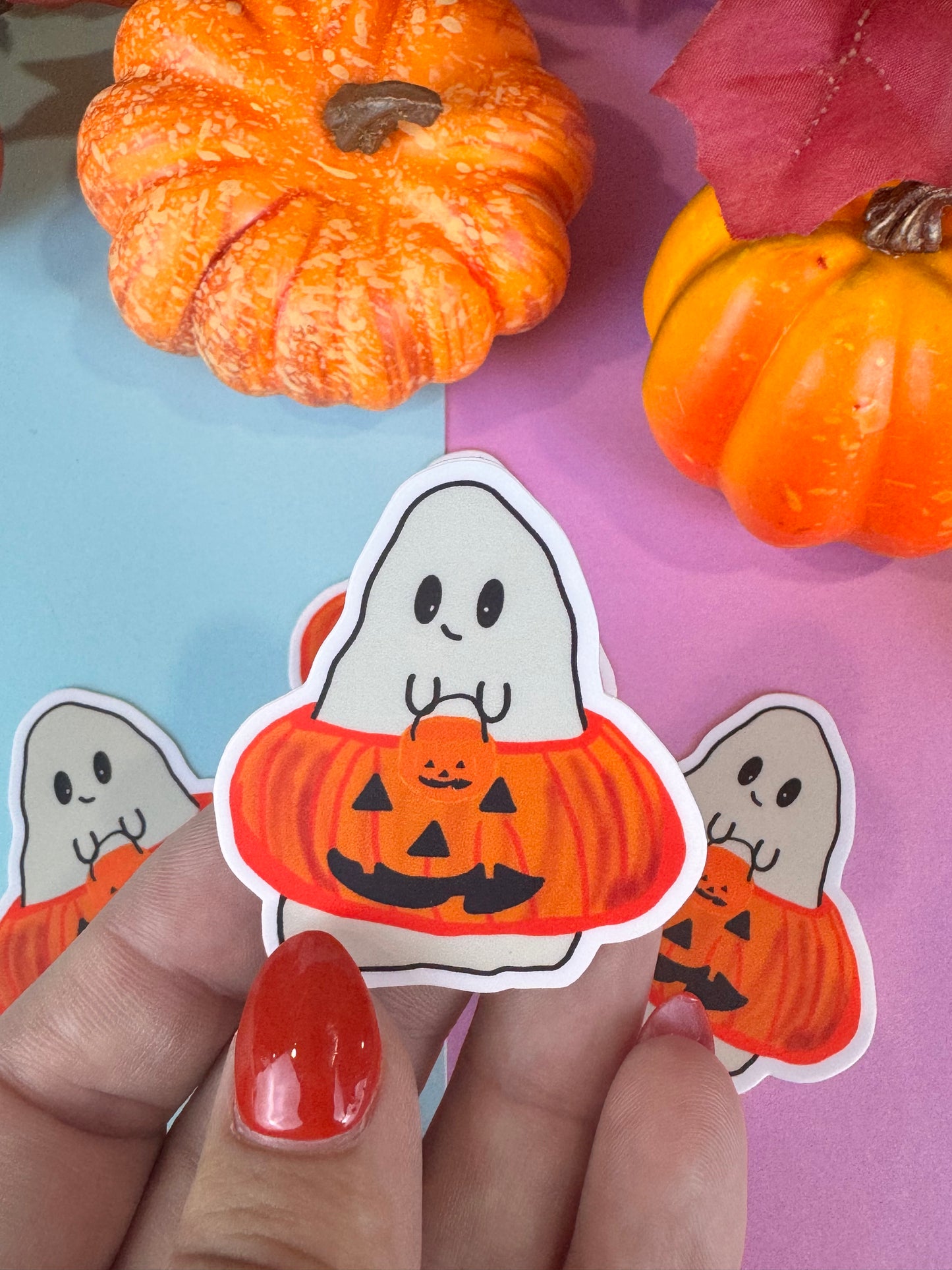 Cute Ghost Sticker