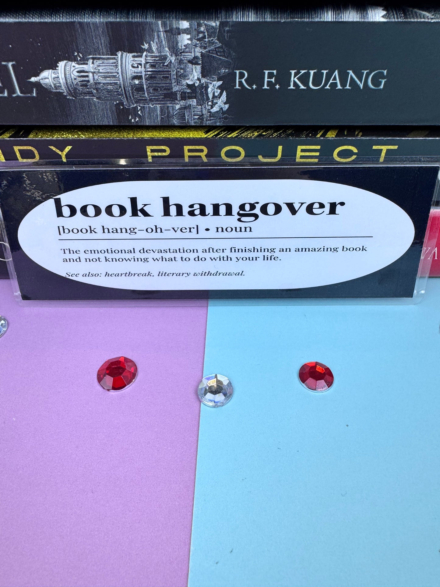 Sarcastic Literary Definition Bookmarks