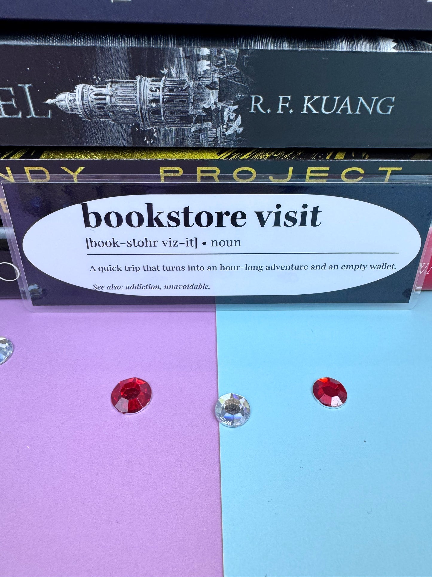 Sarcastic Literary Definition Bookmarks