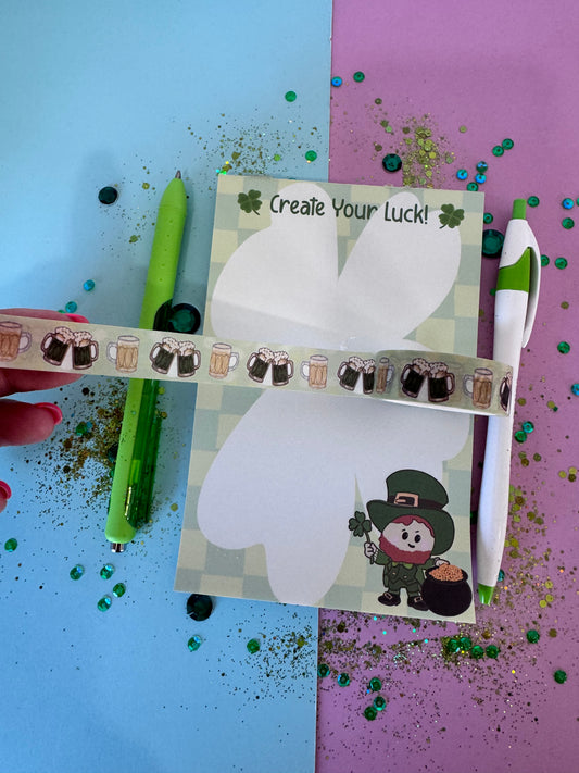 Beer Mug Washi Tape For Adult Planner Pages