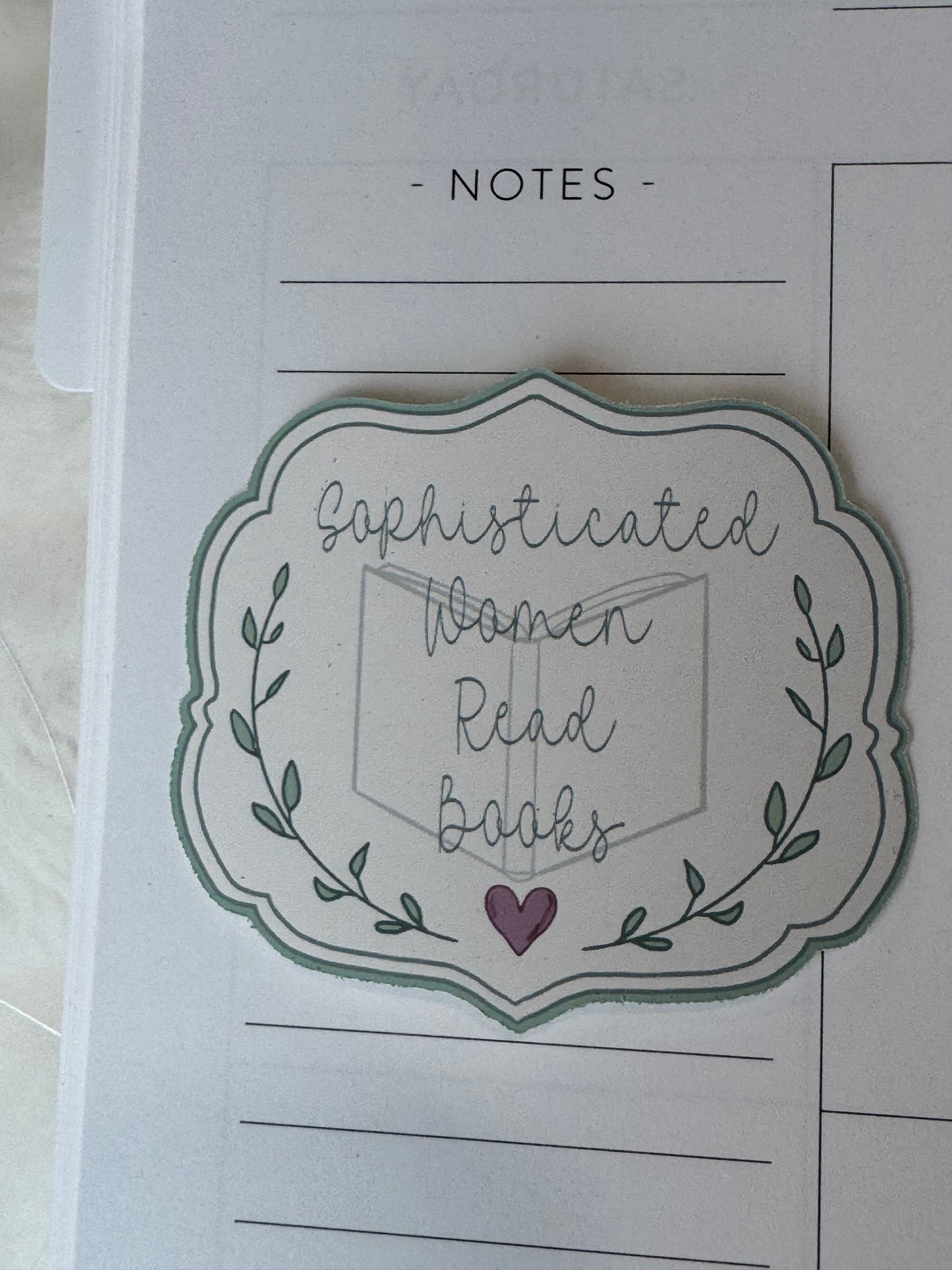 Sophisticated Women Read Books Sticker