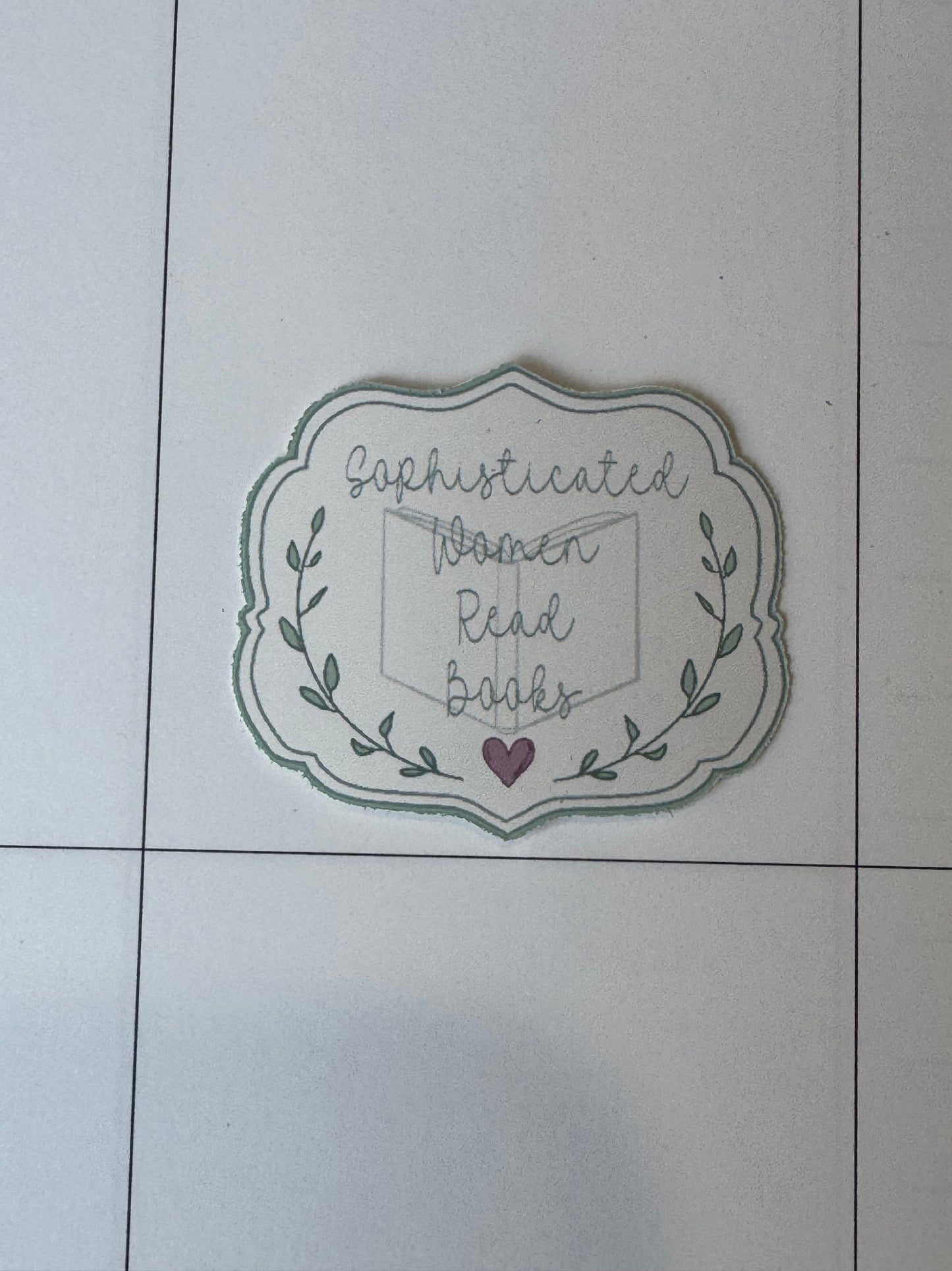 Sophisticated Women Read Books Sticker