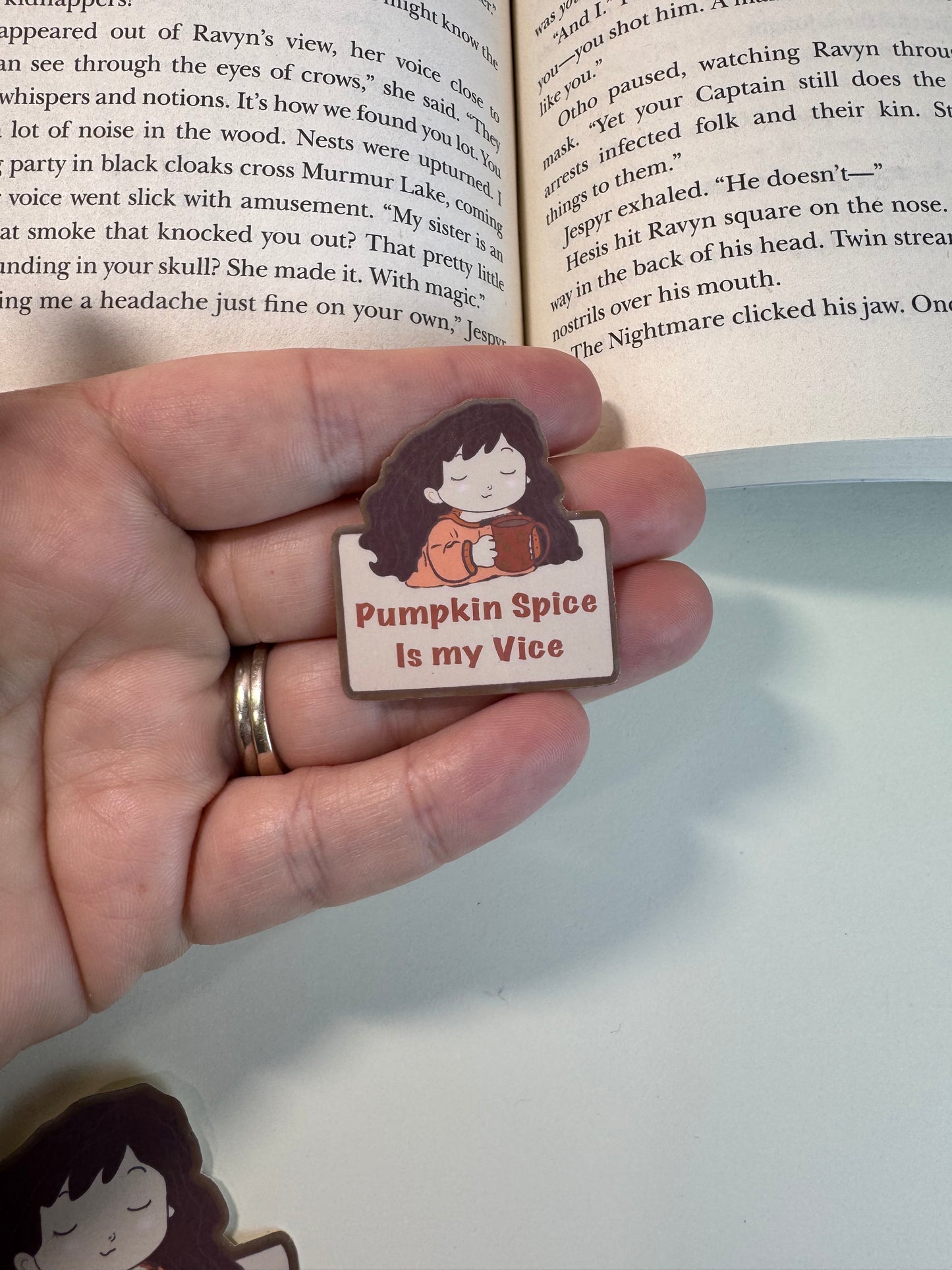 Pumpkin Spice Sticker, Fall Coffee Sticker, Cute Autumn Sticker
