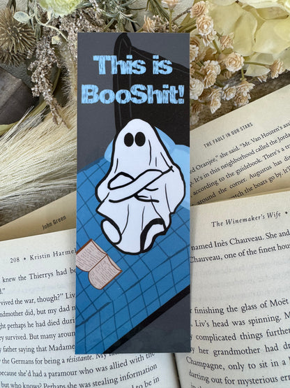This is Booshit! Funny Ghost Bookmark