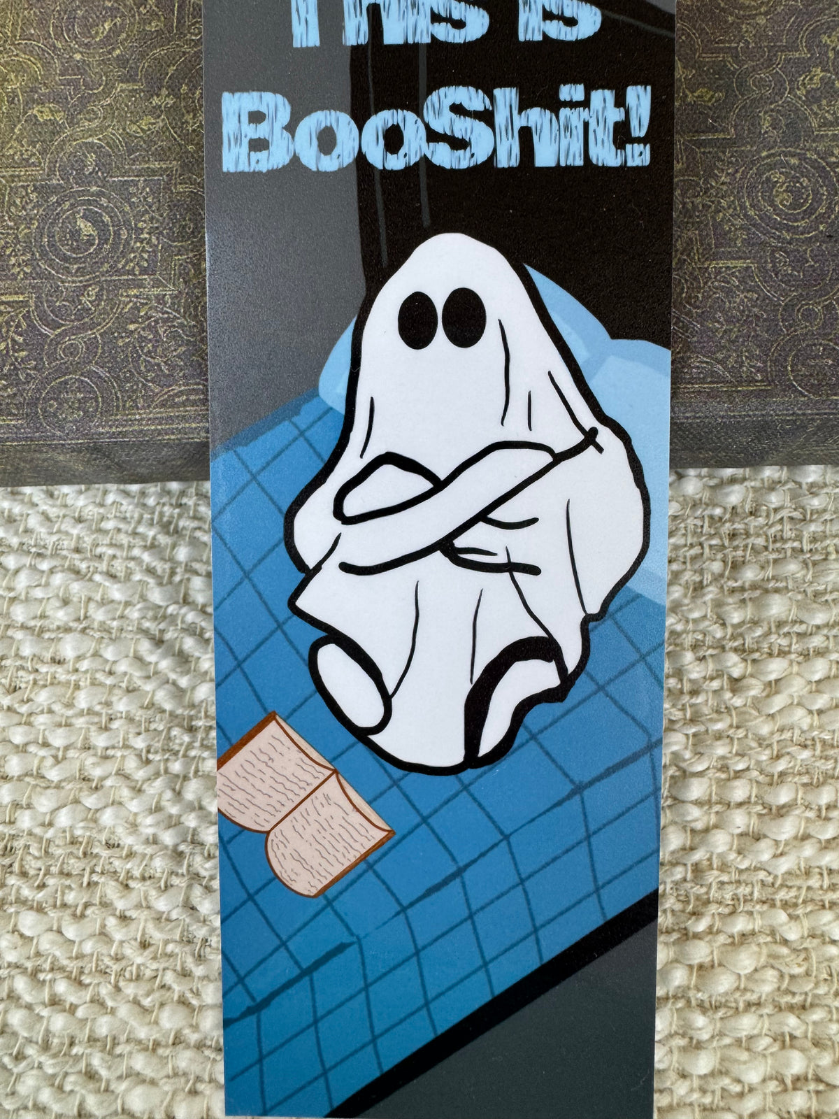 This is Booshit! Funny Ghost Bookmark