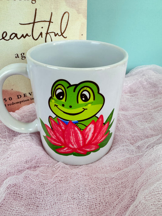 Coffee Mug For Readers Who Love Frogs