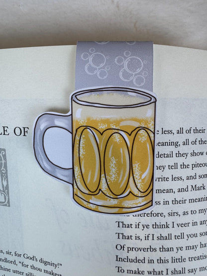 Beer Mug Magnetic Bookmark