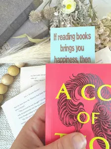 Handmade Pumpkin Bookmark – One More Chapter