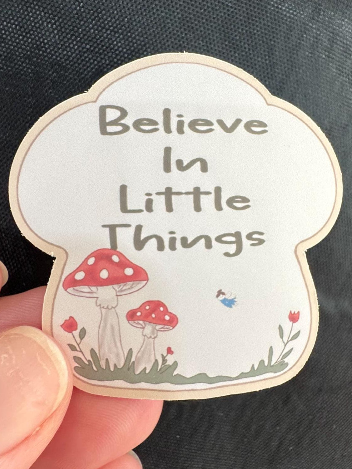 Believe In Little Things - Positive Affirmation Sticker