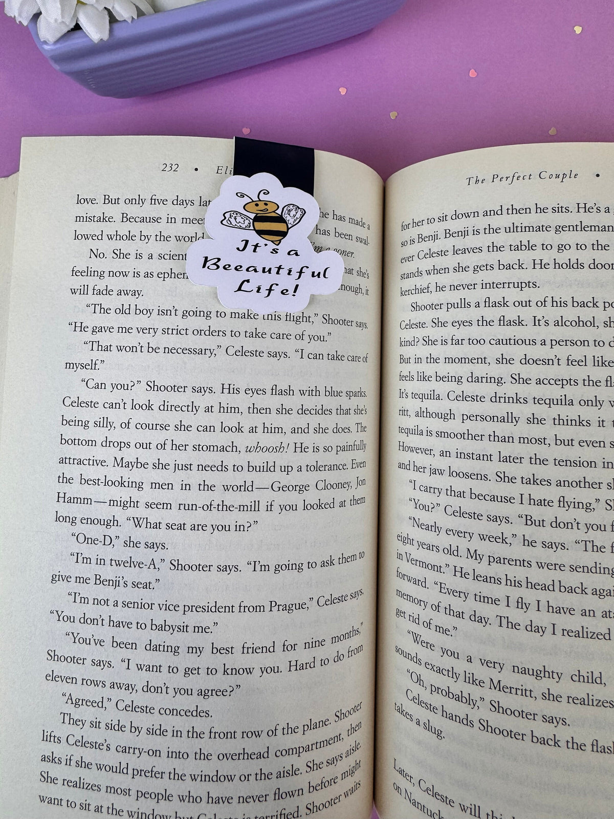 It’s a Beeautiful Life! Bumblebee Magnetic Bookmark
