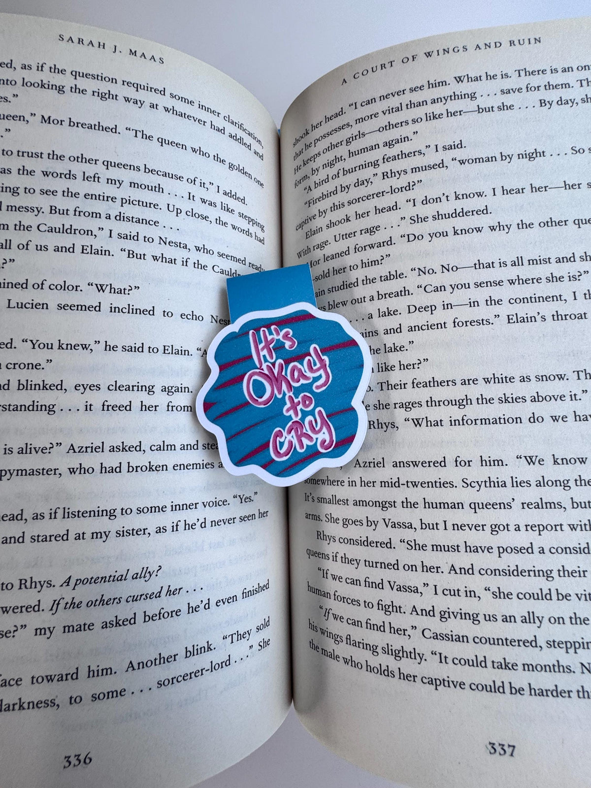 It’s Okay to Cry Magnetic Bookmark